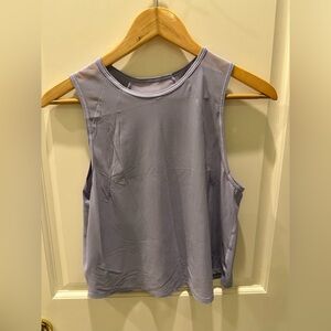 Lululemon Lavender Athletic Tank Top, size S